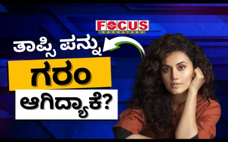 ನಾನು ಸೆಲೆಬ್ರಿಟಿಯೇ ಹೊರತು ಸಾರ್ವಜನಿಕರ ಆಸ್ತಿಯಲ್ಲ- ಟ್ರೋಲಿಗರಿಗೆ ತಾಪ್ಸಿ ಪನ್ನು ವಾರ್ನಿಂಗ್.