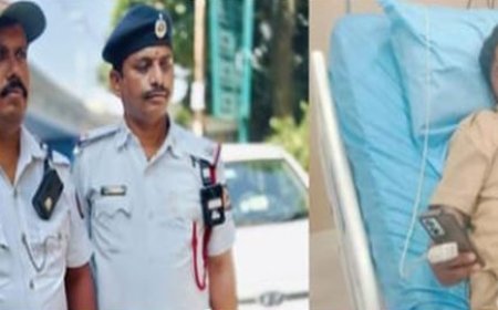 BMTC ಬಸ್‌ ಚಾಲಕನಿಗೆ ಹೃದಯಾಘಾತ: ಸಂಚಾರ ಪೊಲೀಸರ ಸಮಯ ಪ್ರಜ್ಞೆಯಿಂದ ಬದುಕುಳಿದ ಚಾಲಕ!