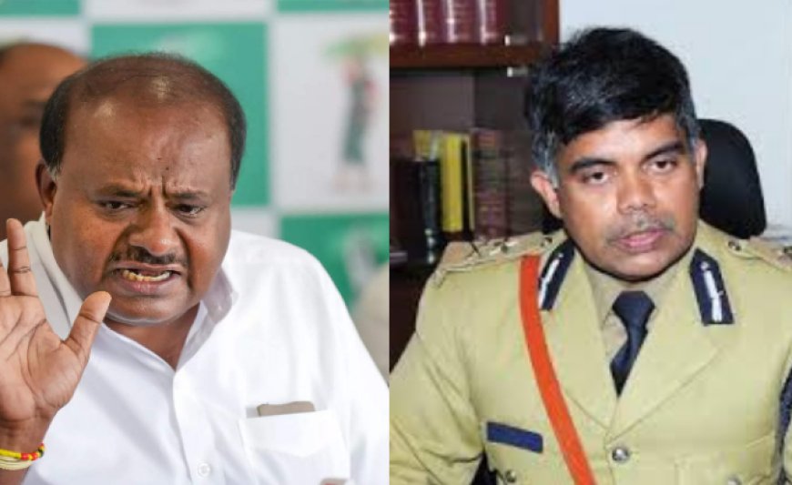 ಹಂದಿಗಳ ಜೊತೆ ಗುದ್ದಾಡಲ್ಲ: HDK ಆರೋಪಕ್ಕೆ ಪತ್ರದ ಮೂಲಕ ಕೌಂಟರ್ ಕೊಟ್ಟ ಎಡಿಜಿಪಿ ಚಂದ್ರಶೇಖರ್