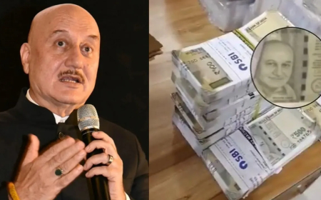 Fake Notes: 500ರ ನೋಟಿನಲ್ಲಿ ಗಾಂಧಿ ಜಾಗದಲ್ಲಿ ನಟ ಅನುಪಮ್‌ ಖೇರ್‌..!? 1.30 ಕೋಟಿ ಹಣ ಪ್ರಿಂಟ್...!