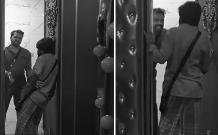 ಕಾಮಿಡಿ ಜೋಡಿ ಮಾಡುತ್ತೆ ಮೋಡಿ: ಟಾಯ್ಲೆಟ್ ಬಳಸುವುದು ಹೇಗೆ? ಹನುಮಂತನಿಗೆ ತೋರಿಸಿಕೊಟ್ಟ ಧನರಾಜ್!