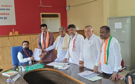 ಅದ್ಧೂರಿ ಮೆರವಣಿಗೆ ಮೂಲಕ ನಾಮಪತ್ರ ಸಲ್ಲಿಕೆ ಮಾಡಿದ CP ಯೋಗೇಶ್ವರ್!