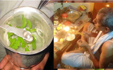 ಪೂಜೆ ಬಳಿಕ ದೇವರ ತೀರ್ಥ ತೆಗೆದುಕೊಳ್ಳಲೂ ರೀತಿ ನೀತಿ ಇವೆ, ಏನವು ಗೊತ್ತಾ?