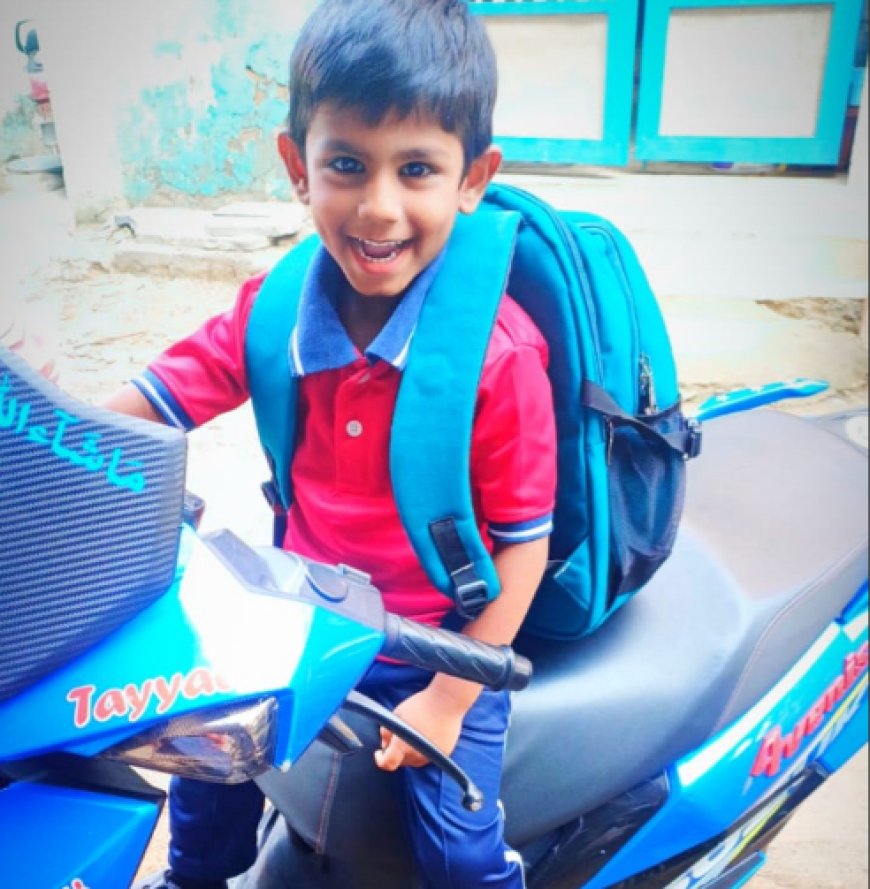 ಸ್ಕೂಟಿ ಕೈಗೆ ಟಚ್ ಆಗಿ ರಸ್ತೆಗೆ ಬಿದ್ದ ಬಾಲಕ: ಬಾಲಕನ ಮೇಲೆನೆ ಹರಿಯಿತು ಟೆಂಪೋ