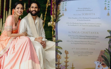 Naga Chaitanya-Sobhita: ನಾಗಚೈತನ್ಯ- ಶೋಭಿತಾ ಮದುವೆ ಆಮಂತ್ರಣ ಪತ್ರ ಫುಲ್‌ ವೈರಲ್‌!