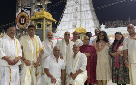 ತಿಮ್ಮಪ್ಪನಿಗೆ ಮುಡಿ ಕೊಟ್ಟ ಶಿವಣ್ಣ ದಂಪತಿ! ಅನಾರೋಗ್ಯ ಕಾರಣವಾ!?