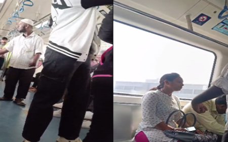 ಬಸ್ ನಿಲ್ದಾಣ, ಸಿಗ್ನಲ್ ಆಯ್ತು ಈಗ ಮೆಟ್ರೋದಲ್ಲಿ ಎಂಟ್ರಿ: ಮೆಟ್ರೋ ರೈಲಿನಲ್ಲಿ ಭಿಕ್ಷಾಟನೆ ಮಾಡಿದ ವಿಶೇಷ ಚೇತನ ವ್ಯಕ್ತಿ