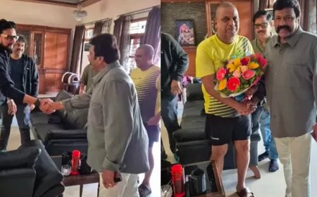 ನಟ ಶಿವರಾಜ್ ಕುಮಾರ್ ಭೇಟಿಯಾಗಿ ಆರೋಗ್ಯ ವಿಚಾರಿಸಿದ ಕಿಚ್ಚ ಸುದೀಪ್!