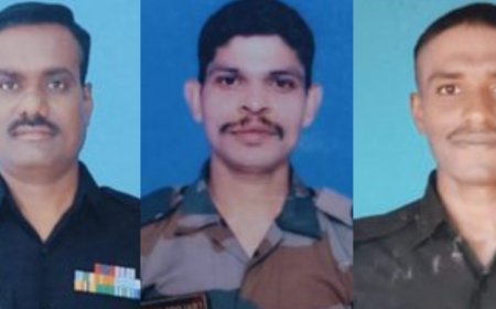 300 ಅಡಿ ಕಂದಕಕ್ಕೆ ಉರುಳಿದ ಸೇನಾ ವಾಹನ: ಕರ್ನಾಟಕದ ಮೂವರು ಸೈನಿಕರು ಹುತಾತ್ಮ