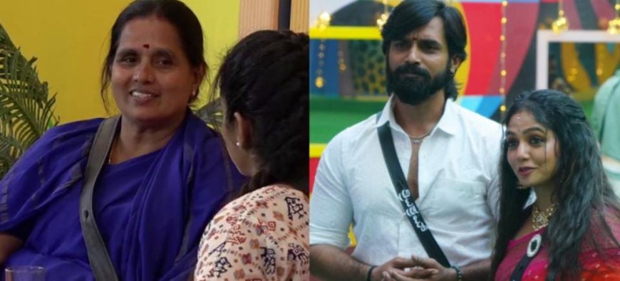 ಬಿಗ್ ಮನೆಗೆ ಭೇಟಿ ಕೊಟ್ಟ ತ್ರಿವಿಕ್ರಮ್ ತಾಯಿ: ಭವ್ಯಾಗೌಡ ಬಗ್ಗೆ ಹೇಳಿದ್ದೇನು?
