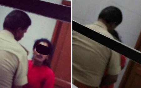 ದೂರು ಕೊಡಲು ಬಂದಿದ್ದ ಮಹಿಳೆ ಜೊತೆಗೆ DYSP ರಾಸಲೀಲೆ.! ವಿಡಿಯೋ ವೈರಲ್