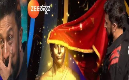 ಜೀ ವೇದಿಕೆಯಲ್ಲಿ ಕಣ್ಣೀರು ಹಾಕಿದ ಕಿಚ್ಚ: ತುಂಬು ವೇದಿಕೆಯಲ್ಲಿ ಭಾವುಕರಾಗಿದ್ದೇಕೆ ಸುದೀಪ್?