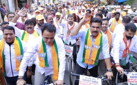 ಪ್ರಿಯಾಂಕ್ ಖರ್ಗೆ ರಾಜೀನಾಮೆ ಆಗ್ರಹಿಸಿ ಬಿಜೆಪಿ ಪ್ರತಿಭಟನೆ: ಸಚಿವನ ಮನೆಗೆ ಬಿಗಿ ಪೊಲೀಸ್ ಭದ್ರತೆ