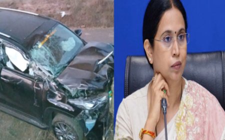 ಲಕ್ಷ್ಮಿ ಹೆಬ್ಬಾಳ್ಕರ್ ಕಾರು ಅಪಘಾತ! ಸಂಪೂರ್ಣ ನಜ್ಜುಗುಜ್ಜಾದ ಕಾರು - ಆಸ್ಪತ್ರೆಗೆ ದಾಖಲಾದ ಸಚಿವೆ