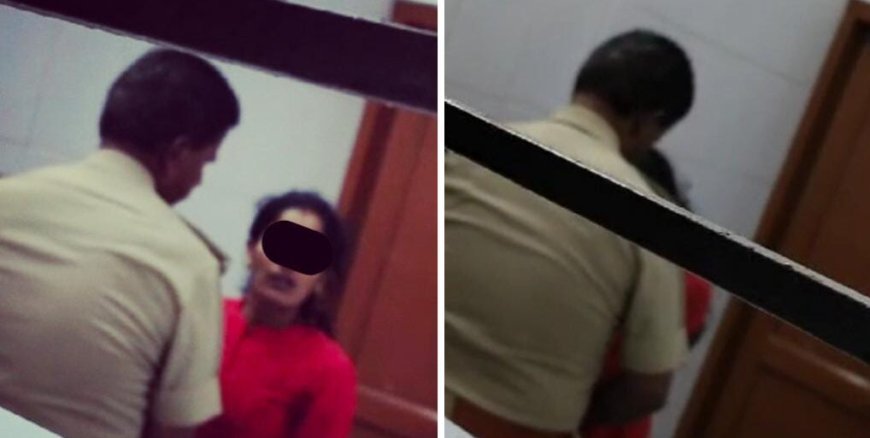 ದೂರು ಕೊಡಲು ಬಂದಿದ್ದ ಮಹಿಳೆ ಜೊತೆಗೆ DYSP ರಾಸಲೀಲೆ.! ವಿಡಿಯೋ ವೈರಲ್