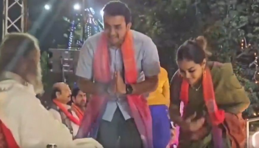 ಮೊದಲ ಬಾರಿಗೆ ಭಾವಿಪತ್ನಿ ಜೊತೆ ಕಾಣಿಸಿಕೊಂಡ ಸಂಸದ ತೇಜಸ್ವಿ ಸೂರ್ಯ..! ಭೇಟಿ ನೀಡಿದ್ದು ಎಲ್ಲಿಗೆ ಗೊತ್ತಾ..?