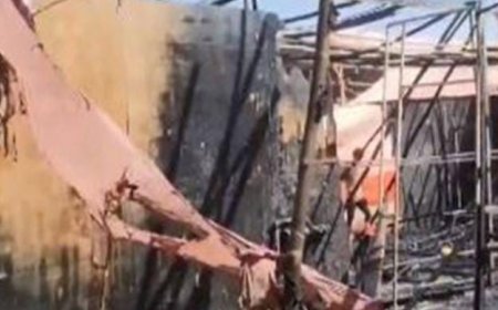 ಕುಂಭಮೇಳದಲ್ಲಿ ಮತ್ತೊಂದು ಅಗ್ನಿ ದುರಂತ: ಜಸ್ಟ್ ಮಿಸ್ ನಲ್ಲಿ ಭಕ್ತರು ಪಾರು!