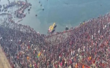 ಮಹಾ ಕುಂಭಮೇಳದಲ್ಲಿ ಜನಸಾಗರ: 50 ಅಲ್ಲ 60 ಕೋಟಿ ಭಕ್ತಾದಿಗಳಿಂದ ಪುಣ್ಯಸ್ನಾನ!?