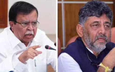 ಮೊದಲು ಡಿಕೆಶಿ AICC ಅಧ್ಯಕ್ಷರ ಹೆಸರು ದುರ್ಬಳಕೆ ಮಾಡುವುದು ನಿಲ್ಲಿಸಲಿ: DCMಗೆ ರಾಜಣ್ಣ ತಿರುಗೇಟು!