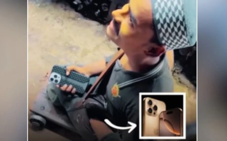 ಭಿಕ್ಷುಕನ ಕೈಯಲ್ಲಿ ಐಫೋನ್ 16 ಪ್ರೋ ಮ್ಯಾಕ್ಸ್! ಬೆಚ್ಚಿ ಬಿದ್ದ ನೆಟ್ಟಿಗರು