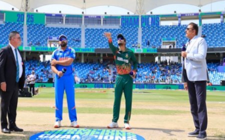India vs Bangladesh: ಟಾಸ್ ಗೆದ್ದು ಬ್ಯಾಟಿಂಗ್ ಆಯ್ದುಕೊಂಡ ಬಾಂಗ್ಲಾ..! ಬಲಿಷ್ಠ ಪ್ಲೇಯಿಂಗ್ ಇಲೆವೆನ್ ಜೊತೆ ಕಣಕ್ಕಿಳಿದ ರೋಹಿತ್‌ ಪಡೆ
