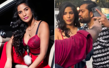 Poonam Pandey: ನಡುರಸ್ತೆಯಲ್ಲೇ ಪೂನಂ ಪಾಂಡೆಗೆ ಕಿಸ್‌ ಕೊಡಲು ಬಂದ ಅಭಿಮಾನಿ..! ಮುಂದೇನಾಯ್ತು..?