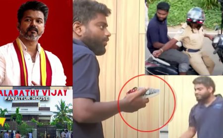 Actor Vijay's House: ನಟ ವಿಜಯ್ ಐಷಾರಾಮಿ ಮನೆ ಮೇಲೆ ಚಪ್ಪಲಿ ಎಸೆದ ಯುವಕ..! ಯಾಕೆ ಗೊತ್ತಾ..?