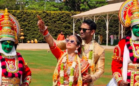 ಅದ್ದೂರಿಯಾಗಿ ದಾಂಪತ್ಯ ಜೀವನಕ್ಕೆ ಕಾಲಿಟ್ಟ ಆ್ಯಂಕರ್ ಚೈತ್ರಾ ವಾಸುದೇವನ್..!