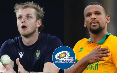 IPL 2025: ಗಾಯಗೊಂಡ ದಕ್ಷಿಣ ಆಫ್ರಿಕಾದ ವೇಗಿ..! ಮುಂಬೈಗೆ ಹೊಸ ಆಲ್ ರೌಂಡರ್ ಎಂಟ್ರಿ – ಇವರ ಇತಿಹಾಸ ಗೊತ್ತಾ..?