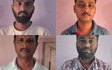 ಯಾರದ್ದೋ ಜಮೀನು ಲಪಟಾಯಿಸಲು ಸುಪಾರಿ ನೀಡಿ ಕೊಲೆ: ಹತ್ಯೆ ಮಾಡಿ ಅಪಘಾತ ಅಂತಾ ಬಿಂಬಿಸಿದವರು ಲಾಕ್!