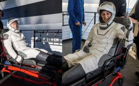 Sunita Williams: 9 ತಿಂಗಳ ಬಾಹ್ಯಾಕಾಶ ವಾಸ ಅಂತ್ಯ: ಭೂಮಿಗೆ ಮರಳಿದ ಸುನಿತಾ ವಿಲಿಯಮ್ಸ್