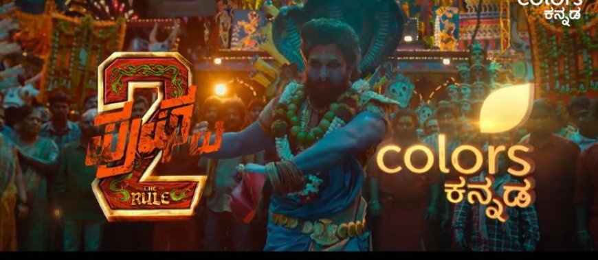 ಅಲ್ಲು ಅರ್ಜುನ್ ಫ್ಯಾನ್ಸ್ ಗೆ ಗುಡ್ ನ್ಯೂಸ್: ಕಲರ್ಸ್ ಕನ್ನಡದಲ್ಲಿ ಪ್ರಸಾರ ಕಾಣಲಿದೆ ಸಿನಿಮಾ ‘ಪುಷ್ಪ 2! ಯಾವಾಗ?