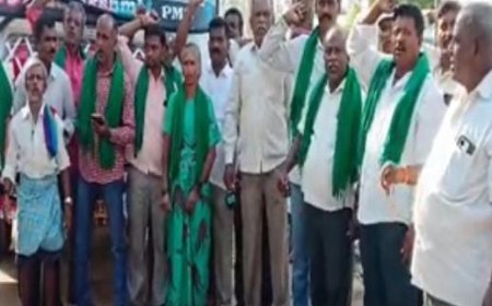 ಸಚಿವ ಮುನಿಯಪ್ಪ ಮನೆಗೆ ಮುತ್ತಿಗೆಗೆ ಯತ್ನ..ಪೊಲೀಸರಿಂದ ತಡೆ - ವಿಷ ಸೇವಿಸಿದ ರೈತ!