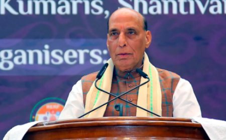 ಭಾರತದ ವಿರುದ್ಧ ತೆರೆಮರೆಯಲ್ಲಿರುವ ಮಾಸ್ಟರ್‌ ಮೈಂಡ್‌’ಗಳನ್ನೂ ಸಹ ಬಿಡಲ್ಲ:  ರಾಜನಾಥ್‌ ಸಿಂಗ್‌ ಎಚ್ಚರಿಕೆ