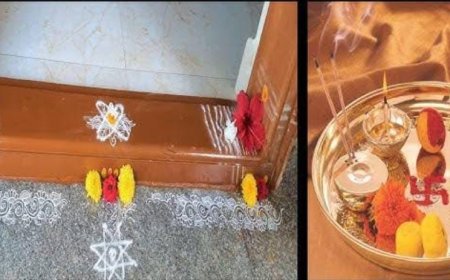 ಗೃಹಿಣಿಯರ ಗಮನಕ್ಕೆ: ಹೊಸ್ತಿಲು ಪೂಜೆ ಮಾಡುವ ವಿಧಾನ, ಸಮಯ ಯಾವುದು? ನಿಯಮದ ಸಂಪೂರ್ಣ ಮಾಹಿತಿ ಇಲ್ಲಿದೆ?