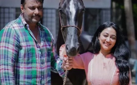 ಪತಿ ಆಸರೆಯಾಗಿ ನಿಂತ  ವಿಜಯಲಕ್ಷ್ಮಿ.. ಜೋಡಿ ಫೋಟೋ ನೋಡಿ ವಾವ್ ಎಂದ ಫ್ಯಾನ್ಸ್!