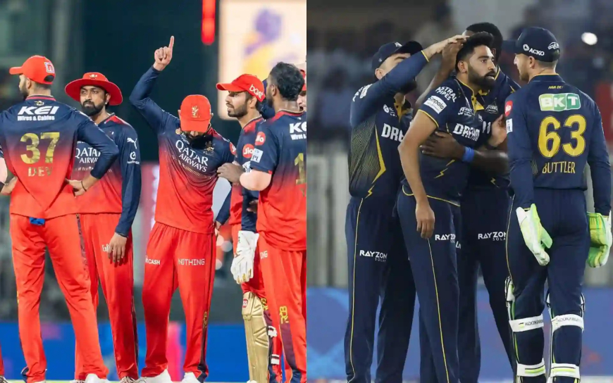 IPL 2024: ಇಂದು ಆರ್ಸಿಬಿ vs ಜಿಟಿ ಹೈವೋಲ್ಟೇಜ್ ಪಂದ್ಯ: ತವರಿನಲ್ಲಿ ಗೆಲ್ಲುತ್ತಾ ಬೆಂಗಳೂರು ಪಡೆ..?