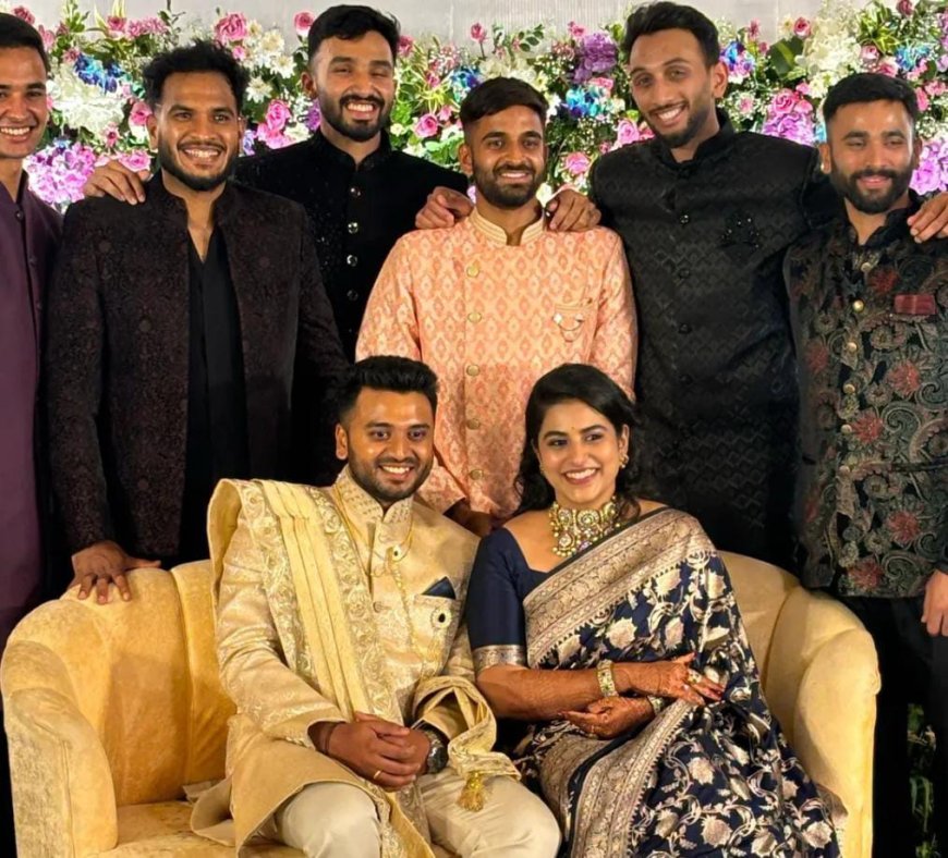 ಅದ್ದೂರಿ ಜರುಗಿದ ನಟಿ ಅರ್ಚನಾ-ಕ್ರಿಕೆಟಿಗ ಶರತ್‌ ಆರತಕ್ಷತೆ: ಯಾರೆಲ್ಲಾ ಭಾಗಿಯಾಗಿದ್ದರು ಗೊತ್ತಾ?