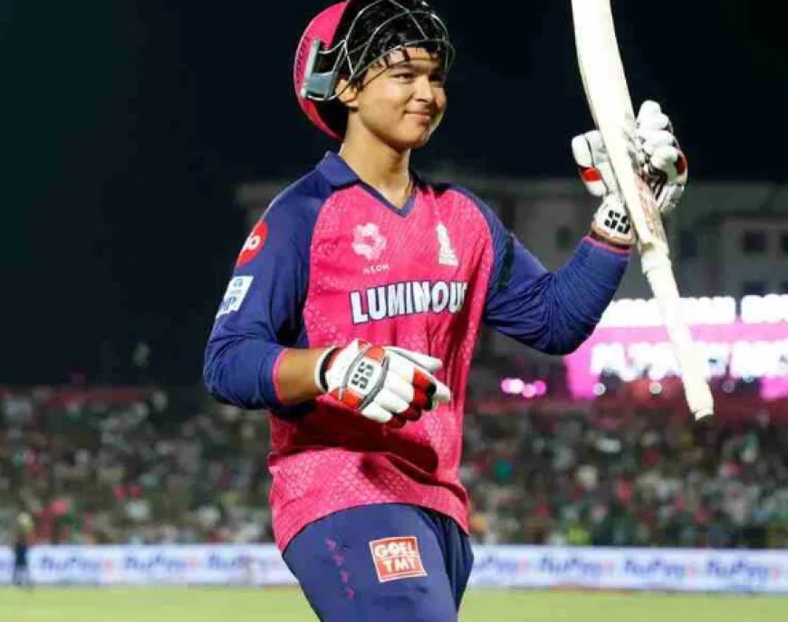 IPL 2025: 14 ವರ್ಷದ ಬಾಲಕನ ಆರ್ಭಟಕ್ಕೆ ಗುಜರಾತ್ ತತ್ತರ: ಕೇವಲ 17 ಬಾಲ್ʼನಲ್ಲಿ ಅರ್ಧಶತಕ ಬಾರಿಸಿದ ವೈಭವ್
