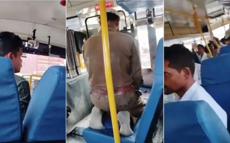 ಬಸ್ ನಲ್ಲಿ ನಮಾಜ್ ಪ್ರಕರಣ: ಕಾರ್ಮಿಕರ ದಿನದಂದೇ KSRTC ಚಾಲಕ ಸಸ್ಪೆಂಡ್!