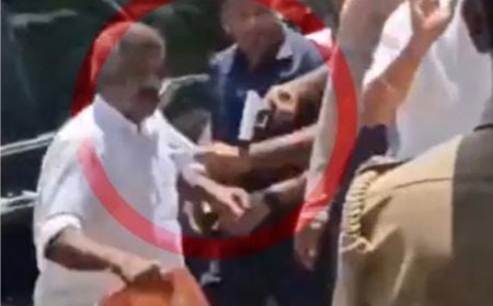 ಖ್ಯಾತ ನಟ ದಳಪತಿ ವಿಜಯ್ ಅಬಿಮಾನಿ ಮುಖಕ್ಕೆ ಗನ್ ಹಿಡಿದ ಬಾಡಿಗಾರ್ಡ್! ಯಾಕೆ!?