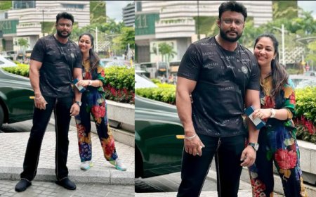 ವಿವಾಹ ವಾರ್ಷಿಕೋತ್ಸವದ ಸಂಭ್ರಮದಲ್ಲಿ ದರ್ಶನ್-ವಿಜಯಲಕ್ಷ್ಮೀ : ಹ್ಯಾಪಿ ವೆಡ್ಡಿಂಗ್ ಆನಿವರ್ಸರಿ ಅಣ್ಣ ಅತ್ತಿಗೆ ಎಂದ ಫ್ಯಾನ್ಸ್!