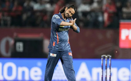 IPL 2025: ಅಭಿಷೇಕ್ ಶರ್ಮಾ ಜೊತೆ ವಾಗ್ವಾದ: ಒಂದು ಪಂದ್ಯಕ್ಕೆ ದಿಗ್ವೇಶ್ ಅಮಾನತು, ಭಾರೀ ದಂಡ!