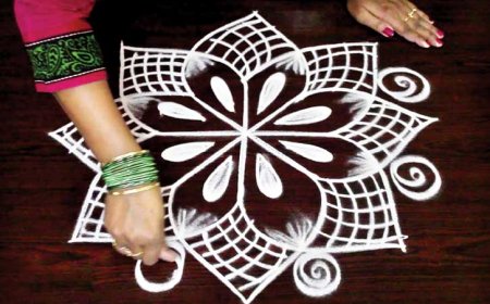 ಮನೆ ಮುಂದೆ ರಂಗೋಲಿ ಹಾಕುವುದರಿಂದ ಆಗುವ ಆರೋಗ್ಯ ಪ್ರಯೋಜನಗಳೇನು..?