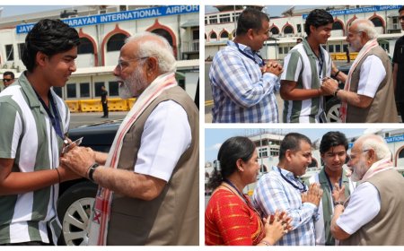 14 ವರ್ಷದ IPL ತಾರೆಯನ್ನು ಭೇಟಿಯಾದ ಪ್ರಧಾನಿ..! ಯುವ ಆಟಗಾರನಿಗೆ ಮೋದಿ ಹೇಳಿದ್ದೇನು..?