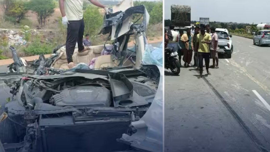 Road Accident: ಭೀಕರ ರಸ್ತೆ ಅಪಘಾತ: 6 ಮಂದಿ ಸ್ಥಳದಲ್ಲೇ ಸಾವು, ಇಬ್ಬರಿಗೆ ಗಂಭೀರ ಗಾಯ