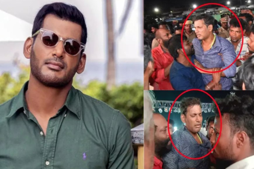 Actor Vishal: ವೇದಿಕೆಯಲ್ಲೇ ಕುಸಿದು ಬಿದ್ದ ನಟ ವಿಶಾಲ್: ಅಭಿಮಾನಿಗಳಲ್ಲಿ ಆತಂಕ – ಸ್ಪಷ್ಟನೆ ಕೊಟ್ಟ ಮ್ಯಾನೇಜರ್