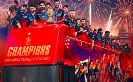 RCB Victory Parade: ಸಂಭ್ರಮಕ್ಕೆ ಬೆಂಗಳೂರು ಸಜ್ಜು: RCB ವಿಕ್ಟರಿ ಪರೇಡ್ ಎಲ್ಲಿಂದ, ಯಾವಾಗ ಶುರು ಗೊತ್ತಾ..?