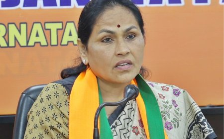 ಕಾಂಗ್ರೆಸ್ ಹೈಕಮಾಂಡ್’ಗೆ ಧಮ್ ಇದ್ರೆ ಸಿಎಂ, ಡಿಸಿಎಂ ವಿರುದ್ಧ ತನಿಖೆಗೆ ಆದೇಶಿಸಿ: ಶೋಭಾ ಕರಂದ್ಲಾಜೆ