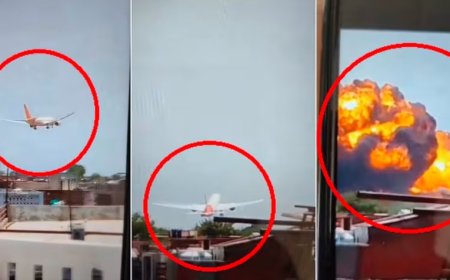 Air India ವಿಮಾನ ಪತನ:  ಮಾಜಿ ಸಿಎಂ ಸೇರಿ ವಿಮಾನದಲ್ಲಿದ್ದ ಎಲ್ಲ 242 ಪ್ರಯಾಣಿಕರ ಸಾವು..!